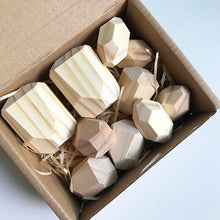 Load image into Gallery viewer, Children Early Teachings Stack Stone Building Blocks Wood Stack Stone Toys