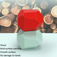 Load image into Gallery viewer, Children Early Teachings Stack Stone Building Blocks Wood Stack Stone Toys