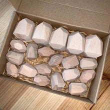 Load image into Gallery viewer, Children Early Teachings Stack Stone Building Blocks Wood Stack Stone Toys