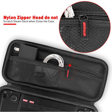Load image into Gallery viewer, For Steam Deck Game Console Storage Bag Handheld EVA Oxford Cloth Hard Bag, Storage Hard Bag