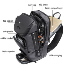 Load image into Gallery viewer, BANGE Fashion Casual Men Messenger Chest Bag, BANGE Chest Bag