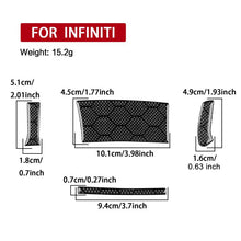 Load image into Gallery viewer, For Infiniti G37/G25/Q60 4pcs /Set Right-Hand Drive Steering Wheel Button Left Cover Sticker, Right-Hand Drive