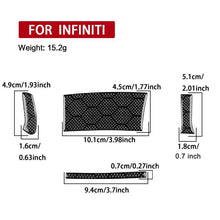 Load image into Gallery viewer, For Infiniti G37/G25/Q60 4pcs /Set Left-hand Drive Steering Wheel Button Left Cover Sticker, Left-hand Drive