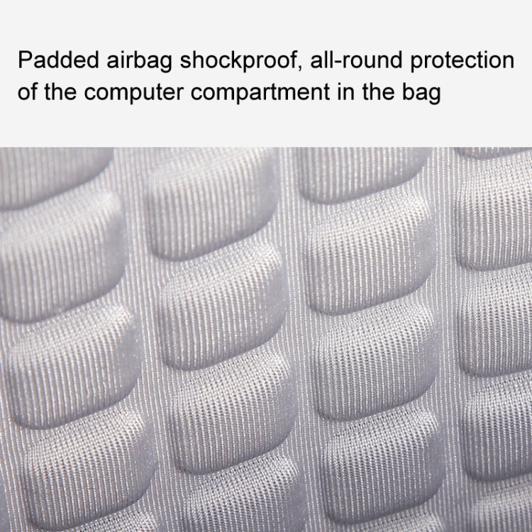 LUCKYBAT Laptop Bag Airbag Anti-drop Crossbody Handbag, S 13.3-16 Inch, L 16 Inch
