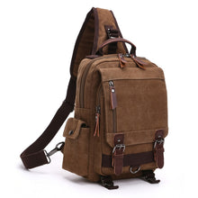 Load image into Gallery viewer, Outdoor Travel Messenger Canvas Chest Bag