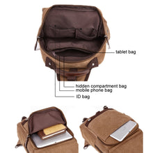 Load image into Gallery viewer, Outdoor Travel Messenger Canvas Chest Bag