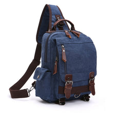 Load image into Gallery viewer, Outdoor Travel Messenger Canvas Chest Bag