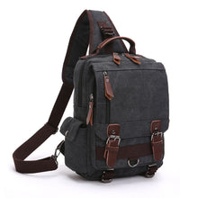 Load image into Gallery viewer, Outdoor Travel Messenger Canvas Chest Bag