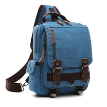 Load image into Gallery viewer, Outdoor Travel Messenger Canvas Chest Bag