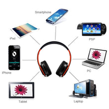 Load image into Gallery viewer, LPT660 Bluetooth Wireless Headset HIFI Stereo Sports Headphones, LPT660 (White Gold), LPT660 (Black+Green), LPT660 (White Rose Gold), LPT660 (Black Orange), LPT660 (Black Pink), LPT660 (Black Gold), LPT660 (Black Rose Gold), LPT660 (White Red)         ...
