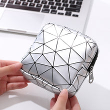 Load image into Gallery viewer, XH8214 Portable Sanitary Napkin Storage Bag Large Capacity Waterproof Coin Bag, XH8214 Plant Green, XH8214 Black, XH8214 Fluorescence, XH8214 Sky Blue, XH8214 Cherry Pink, XH8214 Apricot