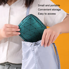 Load image into Gallery viewer, XH8214 Portable Sanitary Napkin Storage Bag Large Capacity Waterproof Coin Bag, XH8214 Plant Green, XH8214 Black, XH8214 Fluorescence, XH8214 Sky Blue, XH8214 Cherry Pink, XH8214 Apricot