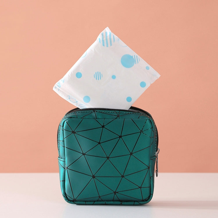 XH8214 Portable Sanitary Napkin Storage Bag Large Capacity Waterproof Coin Bag, XH8214 Plant Green, XH8214 Black, XH8214 Fluorescence, XH8214 Sky Blue, XH8214 Cherry Pink, XH8214 Apricot