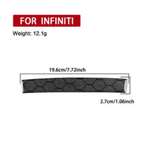 Load image into Gallery viewer, For Infiniti G37/G25/Q60 CD Panel Lower Decorative Strip Sticker