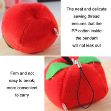 Load image into Gallery viewer, 5pcs Cute Fruit And Vegetable Plush Bag Pendant Key Chain