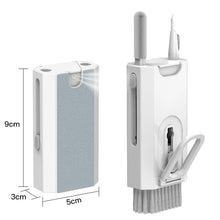 Load image into Gallery viewer, Q8 8-In-1 Multi-Function Headset Cleaning Pen Keyboard Mobile Phone Cleaner, White, Black, Blue