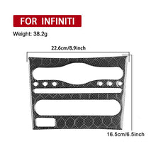 Load image into Gallery viewer, For Infiniti G35/G37/G25/Q60 Console CD AC Switch Panel B Model Sticker