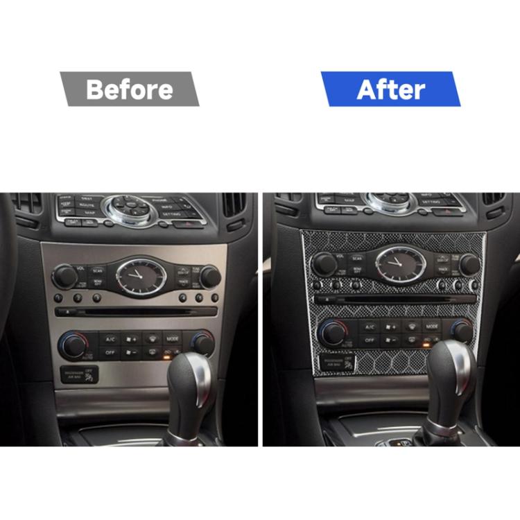 For Infiniti G35/G37/G25/Q60 Console CD AC Switch Panel B Model Sticker