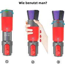 Load image into Gallery viewer, For Dyson Vacuum Cleaner V7 / V8 / V10 / V11 / V15 Non-marking Soft Bristle Dusting Brush, Non-marking Brush