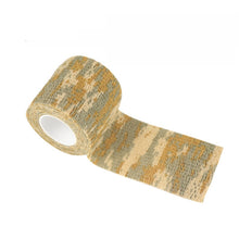 Load image into Gallery viewer, 4.5m X 5cm Self-Adhesive Non-Woven Outdoor Camouflage Tape Bandage