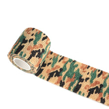 Load image into Gallery viewer, 4.5m X 5cm Self-Adhesive Non-Woven Outdoor Camouflage Tape Bandage
