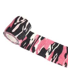 Load image into Gallery viewer, 4.5m X 5cm Self-Adhesive Non-Woven Outdoor Camouflage Tape Bandage