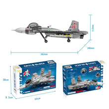 Load image into Gallery viewer, CAYI Helicopter Model Building Blocks Small Particle Puzzle Building Blocks Toys