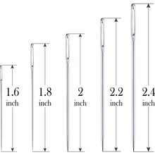 Load image into Gallery viewer, Big Eye Stainless Steel Embroidery Sewing Needle Tool Set, Needle Set