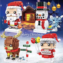 Load image into Gallery viewer, Christmas Theme Building Blocks Small Particles Puzzle Toy