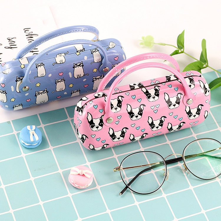 T2911 Cute Cartoon Anti-stress Handheld Children Glasses Box