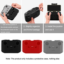Load image into Gallery viewer, BRDRC DJI-7559 For DJI Mavic 3 / Mini 3 / 3 Pro Remote Control Silicone Protective Cover, For DJI Mavic 3 / Mini 3 / 3 Pro(Red), For DJI Mavic 3 / Mini 3 / 3 Pro(Gray), For DJI Mavic 3 / Mini 3 / 3 Pro(Black)