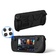 Load image into Gallery viewer, For Steam Deck V V4-1 Silicone Non-slip Protective Case for Pocket Consoles with Holder Function, V4-1(Green), V4-1(Blue), V4-1Black), V4-1(Red)