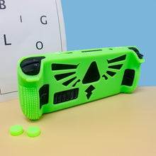 Load image into Gallery viewer, For Steam Deck V V4-1 Silicone Non-slip Protective Case for Pocket Consoles with Holder Function, V4-1(Green), V4-1(Blue), V4-1Black), V4-1(Red)