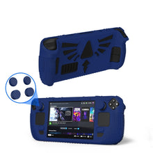 Load image into Gallery viewer, For Steam Deck V V4-1 Silicone Non-slip Protective Case for Pocket Consoles with Holder Function, V4-1(Green), V4-1(Blue), V4-1Black), V4-1(Red)