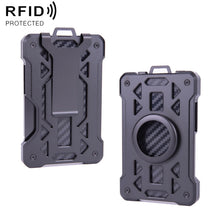 Load image into Gallery viewer, For AirTag 2nd Gen / AirTag 1st Gen Card Holder Metal Anti-Theft RFID Wallet, ak-4 A Black, ak-4 A Blue, ak-4 A  Silver, ak-4 A  Gray, ak-4 B  Black, ak-4 B Silver, ak-4 B Blue, ak-4 B Gray