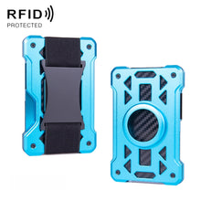 Load image into Gallery viewer, For AirTag 2nd Gen / AirTag 1st Gen Card Holder Metal Anti-Theft RFID Wallet, ak-4 A Black, ak-4 A Blue, ak-4 A  Silver, ak-4 A  Gray, ak-4 B  Black, ak-4 B Silver, ak-4 B Blue, ak-4 B Gray