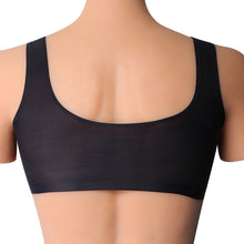 Load image into Gallery viewer, CD Crossdressing Silicone Fake Breast Vest Underwear, AA+XS 400g, A+S 500g, B+M 600g, C+L 800g, D+XL 1000g, DD+XXL 1200g, E+XXXL 1400g, EE+XXXXL 1600g