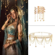 Load image into Gallery viewer, Portrait Shooting Jewelry Dance Performance Accessories,Spec:, Bracelet Golden, Bracelet Silver, Bracelet Red, Waist Chain A, Waist Chain B, Waist Chain C, Waist Chain D, Waist Chain E, Waist Chain F, Waist Chain G, Waist Chain H, Waist Chain I        ...