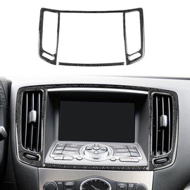 For Infiniti G35/G37/G25/Q60 2pcs/ Set Universal Central Air Outlet Sticker For Left And Right Drive