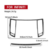 Load image into Gallery viewer, For Infiniti G35/G37/G25/Q60 2pcs/ Set Universal Central Air Outlet Sticker For Left And Right Drive