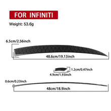Load image into Gallery viewer, For Infiniti G35/G37/G25/Q60 3pcs /Set Right-Hand Drive Air Outlet Sticker, Right-hand Drive