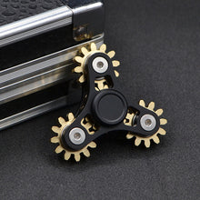 Load image into Gallery viewer, Linkage Fidget Spinner Decompression Toy, Four Gear Upgraded Version Ink(Blue), Four Gear(Silver), Four Gear(Black), Four Gear Upgraded Version(Black), Four Gear Upgraded Version(Silver)