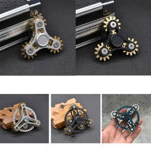 Load image into Gallery viewer, Linkage Fidget Spinner Decompression Toy, Four Gear Upgraded Version Ink(Blue), Four Gear(Silver), Four Gear(Black), Four Gear Upgraded Version(Black), Four Gear Upgraded Version(Silver)