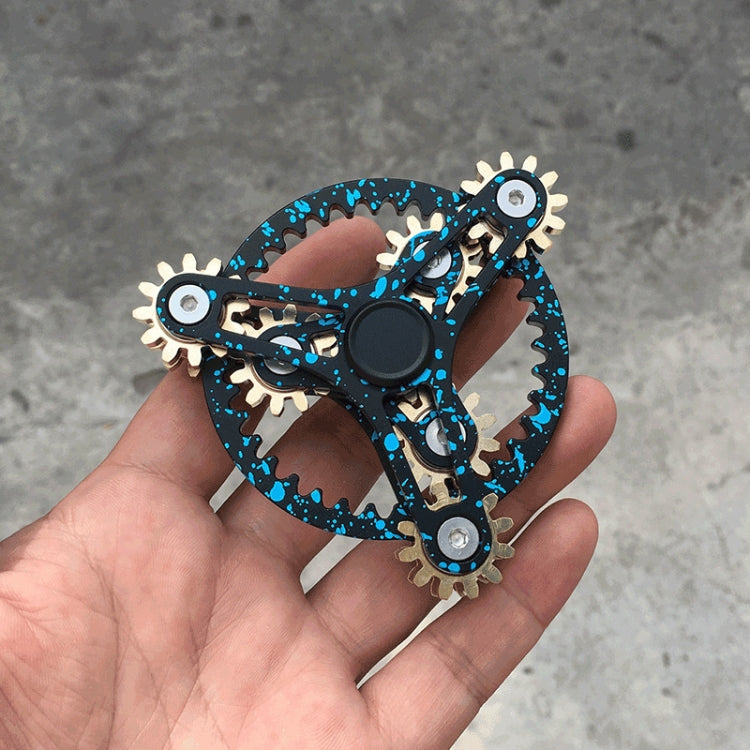 Linkage Fidget Spinner Decompression Toy, Four Gear Upgraded Version Ink(Blue), Four Gear(Silver), Four Gear(Black), Four Gear Upgraded Version(Black), Four Gear Upgraded Version(Silver)