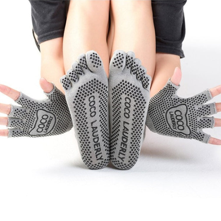 Non-slip Open Finger Yoga Sports Gloves+Five Finger Yoga Socks Set, Gloves+Socks Red, Gloves+Socks Purple, Gloves+Socks Blue, Gloves+Socks Open Toe Black, Gloves+Socks Open Toe Gray, Gloves+Socks Open Toe Red, Gloves+Socks Open Toe Purple              ...
