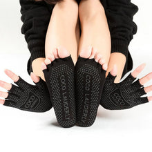 Load image into Gallery viewer, Non-slip Open Finger Yoga Sports Gloves+Five Finger Yoga Socks Set, Gloves+Socks Red, Gloves+Socks Purple, Gloves+Socks Blue, Gloves+Socks Open Toe Black, Gloves+Socks Open Toe Gray, Gloves+Socks Open Toe Red, Gloves+Socks Open Toe Purple              ...