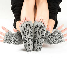 Load image into Gallery viewer, Non-slip Open Finger Yoga Sports Gloves+Five Finger Yoga Socks Set, Gloves+Socks Red, Gloves+Socks Purple, Gloves+Socks Blue, Gloves+Socks Open Toe Black, Gloves+Socks Open Toe Gray, Gloves+Socks Open Toe Red, Gloves+Socks Open Toe Purple              ...