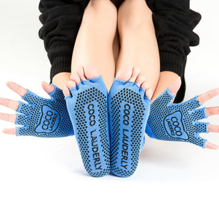 Non-slip Open Finger Yoga Sports Gloves+Five Finger Yoga Socks Set, Gloves+Socks Red, Gloves+Socks Purple, Gloves+Socks Blue, Gloves+Socks Open Toe Black, Gloves+Socks Open Toe Gray, Gloves+Socks Open Toe Red, Gloves+Socks Open Toe Purple              ...