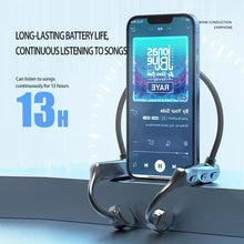 Load image into Gallery viewer, K69 Bluetooth Headset Sound Conduction Binoconic Business Sports Earphone, K69 Black, K69 Green