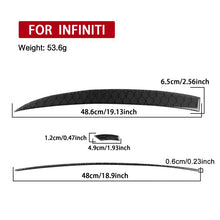 Load image into Gallery viewer, For Infiniti G35/G37/G25/Q60 3pcs /Set Left-hand Drive Air Outlet Sticker, Left-hand Drive